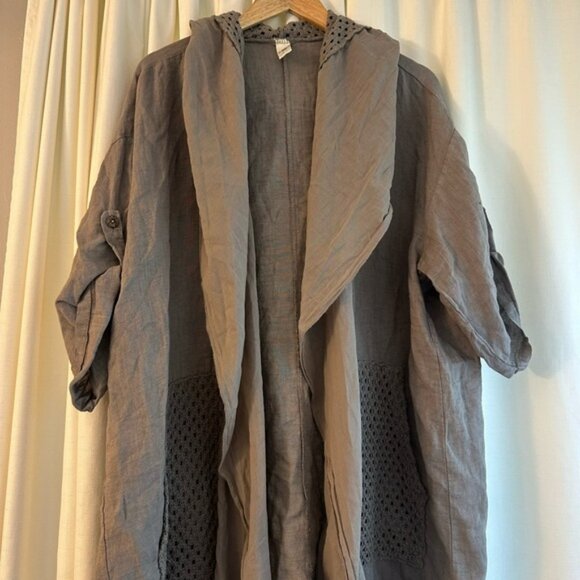 Linen cardigan - Picture 6 of 8